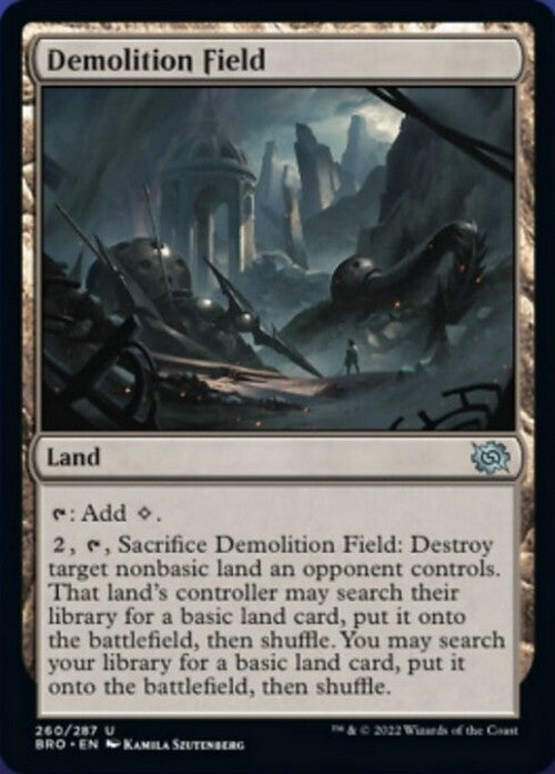 Demolition Field ~ The Brothers' War [ NearMint ] [ Magic MTG ]