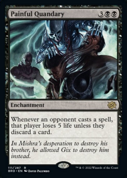 Painful Quandary ~ The Brothers' War [ NearMint ] [ Magic MTG ]