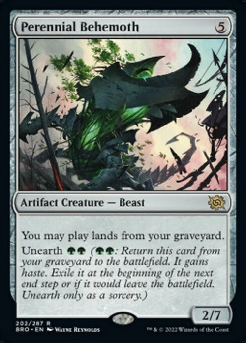 Perennial Behemoth ~ The Brothers' War [ NearMint ] [ Magic MTG ]