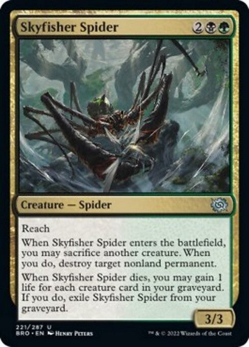 Skyfisher Spider ~ The Brothers' War [ NearMint ] [ Magic MTG ]
