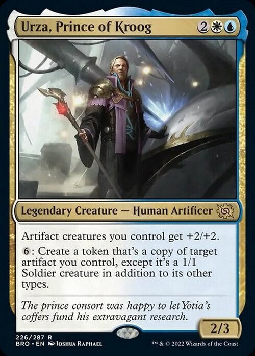 Urza, Prince of Kroog ~ The Brothers' War [ NearMint ] [ Magic MTG ]