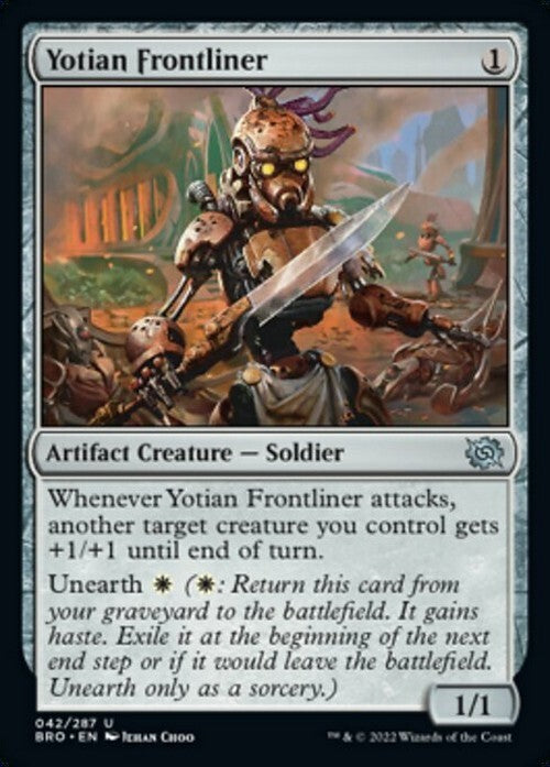 Yotian Frontliner ~ The Brothers' War [ NearMint ] [ Magic MTG ]