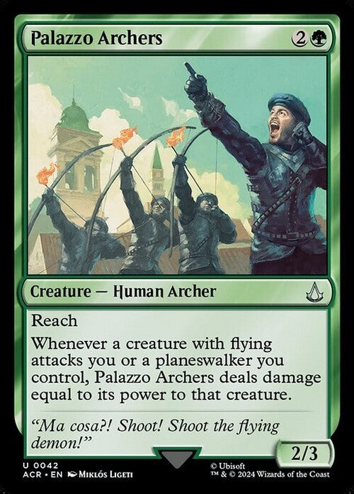 Palazzo Archers ~ Universes Beyond: Assassin's Creed [ NM ] [ Magic MTG ]