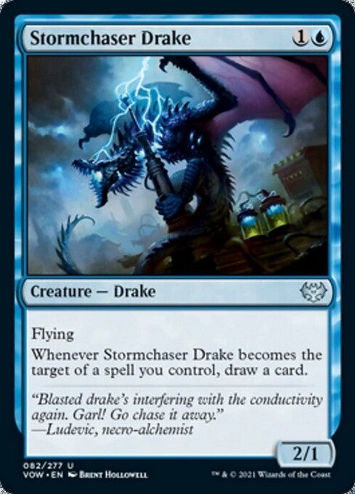 Stormchaser Drake ~ Crimson Vow [ NearMint ] [ Magic MTG ]