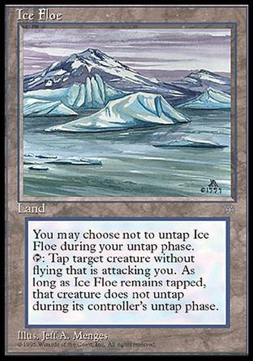 Ice Floe ~ Ice Age [ Excellent ] [ Magic MTG ]