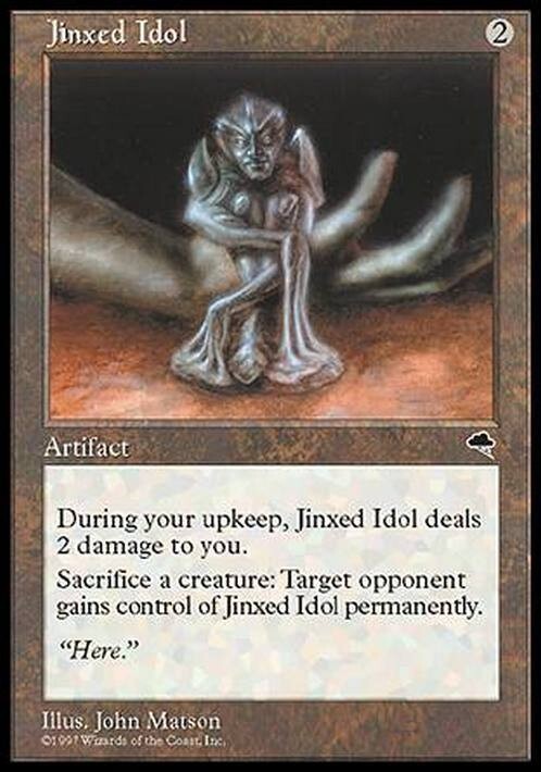 Jinxed Idol ~ Tempest [ Excellent ] [ Magic MTG ]