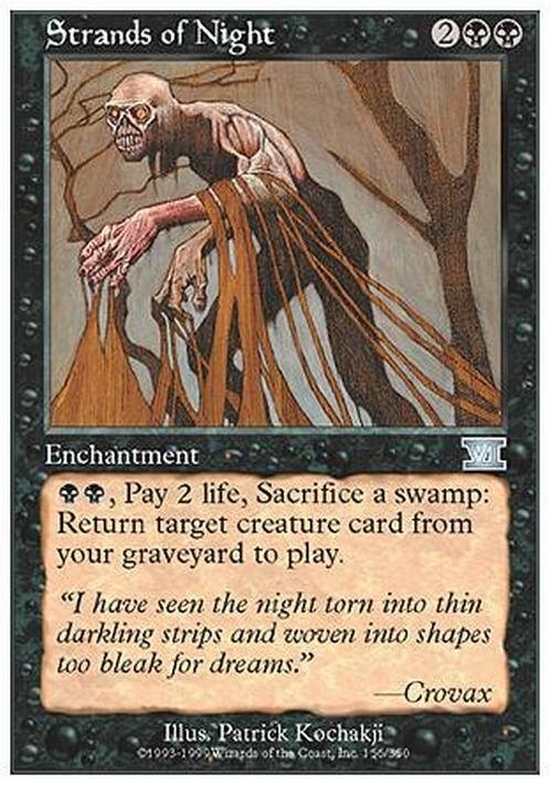 Strands of Night ~ Sixth Edition [ Excellent ] [ Magic MTG ]