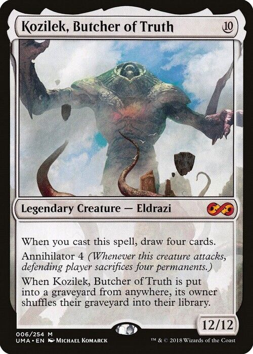 Kozilek, Butcher of Truth ~ Ultimate Masters [ Excellent+ ] [ Magic MTG ]