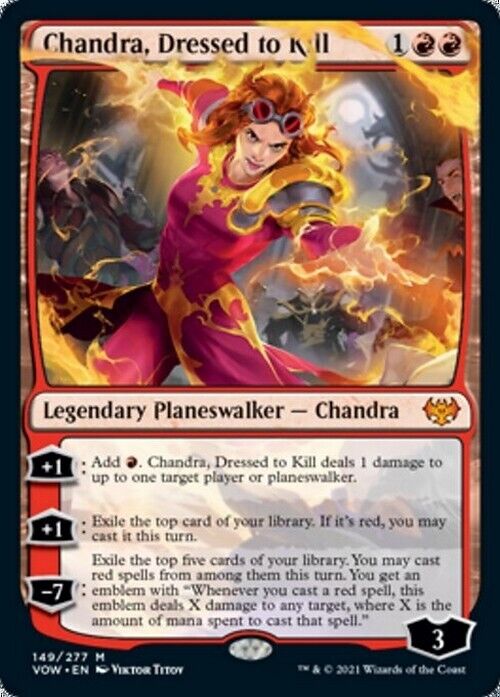 Chandra, Dressed to Kill ~ Crimson Vow [ NM ] [ Magic MTG ]