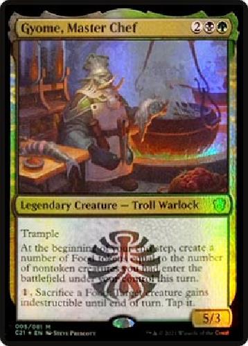 FOIL Gyome, Master Chef ~ Commander: Strixhaven [ NearMint ] [ Magic MTG ]
