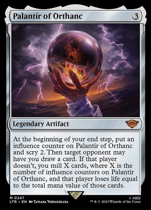 Palantir of Orthanc ~ The Lord of the Rings [ NearMint ] [ Magic MTG ]