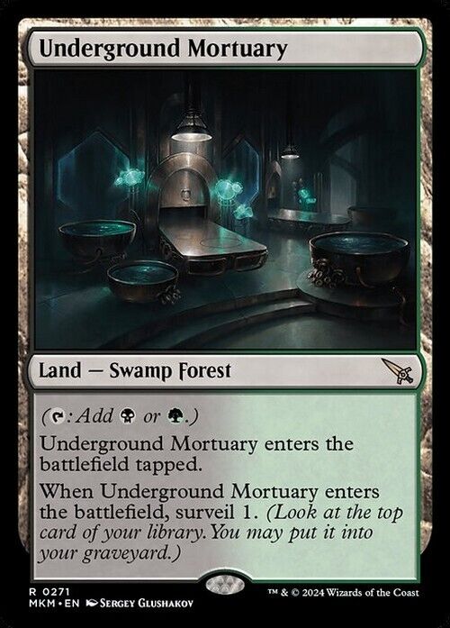 Underground Mortuary ~ Murders at Karlov Manor [ NM ] [ MTG ]