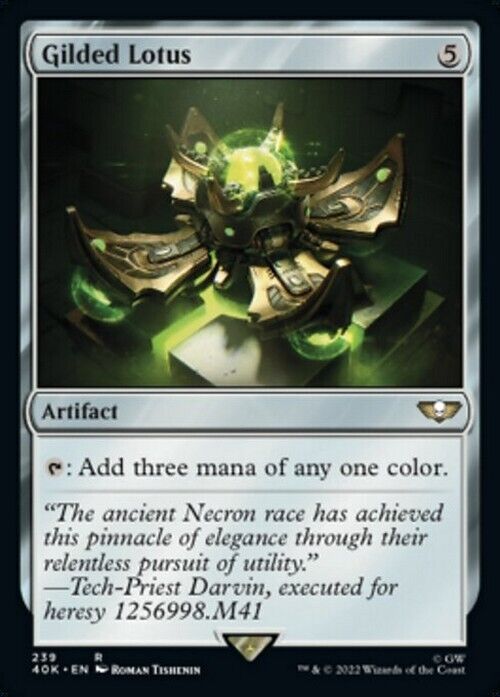 Gilded Lotus ~ Commander: Warhammer 40,000 [ NearMint ] [ Magic MTG ]