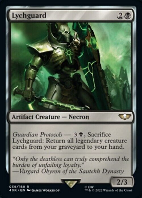 Lychguard ~ Commander: Warhammer 40,000 [ NearMint ] [ Magic MTG ]