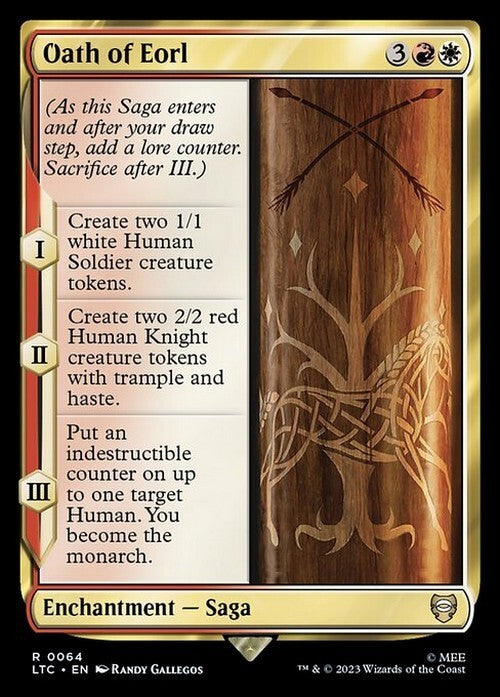 Oath of Eorl ~ Commander: The Lord of the Rings [ NM ] [ Magic MTG ] - London Magic Traders Ltd