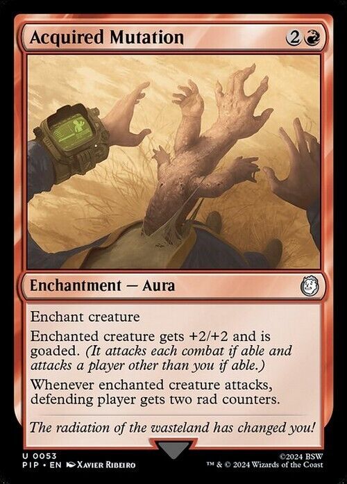 Acquired Mutation ~ Commander: Fallout [ NearMint ] [ Magic MTG ]