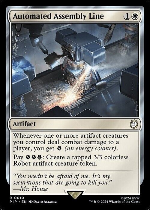 Automated Assembly Line ~ Commander: Fallout [ NearMint ] [ Magic MTG ]