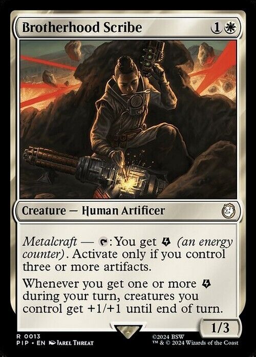 Brotherhood Scribe ~ Commander: Fallout [ NearMint ] [ Magic MTG ]