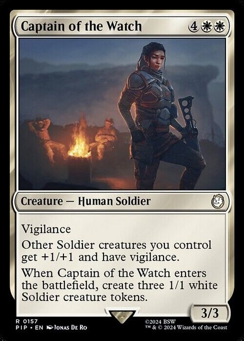 Captain of the Watch ~ Commander: Fallout [ NearMint ] [ Magic MTG ]