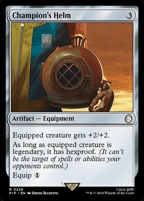 Champion's Helm ~ Commander: Fallout [ NearMint ] [ Magic MTG ]