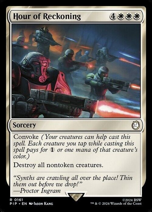 Hour of Reckoning ~ Commander: Fallout [ NearMint ] [ Magic MTG ]