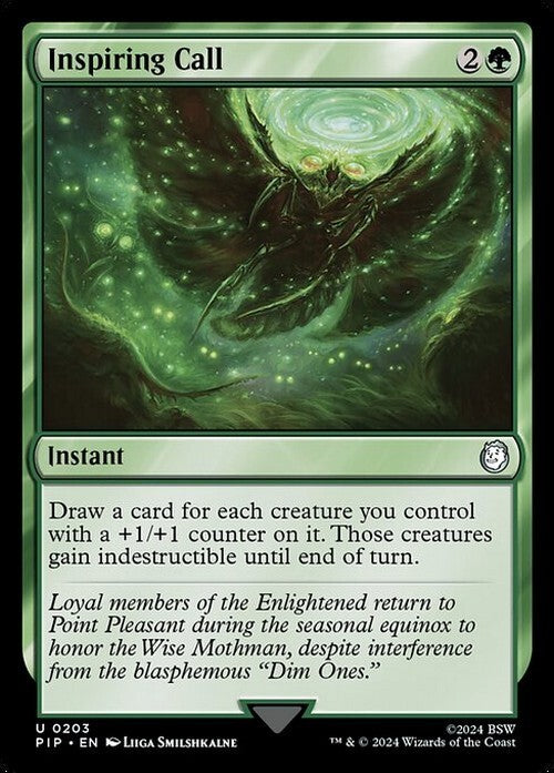 Inspiring Call ~ Commander: Fallout [ NearMint ] [ Magic MTG ]