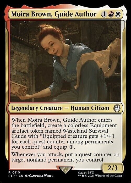 Moira Brown, Guide Author ~ Commander: Fallout [ NearMint ] [ Magic MTG ]