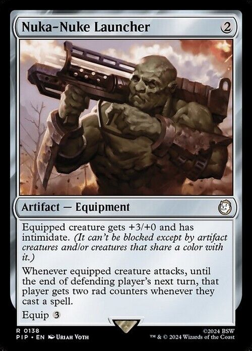 Nuka-Nuke Launcher ~ Commander: Fallout [ NearMint ] [ Magic MTG ]