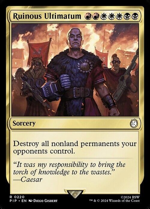 Ruinous Ultimatum ~ Commander: Fallout [ NearMint ] [ Magic MTG ]