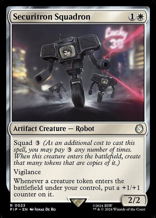 Securitron Squadron ~ Commander: Fallout [ NearMint ] [ Magic MTG ]