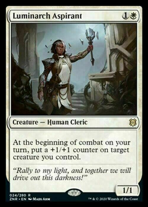 Luminarch Aspirant ~ Zendikar Rising [ NearMint ] [ Magic MTG ]