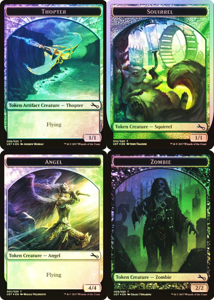 Choose your FOIL TOKEN ~ Unstable [ Excellent ] [ Magic MTG ]