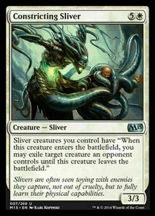 Constricting Sliver ~ Magic 2015 [ Excellent ] [ Magic MTG ] - London Magic Traders Ltd