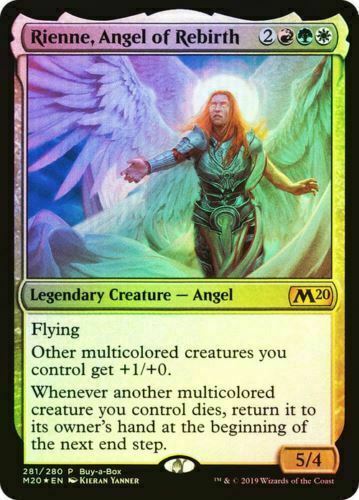 FOIL Rienne, Angel of Rebirth ~ Buy a Box Core 2020 [ NearMint ] [ Magic MTG ]