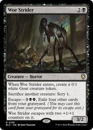 Woe Strider ~ Commander: Bloomburrow [ NearMint ] [ Magic MTG ]