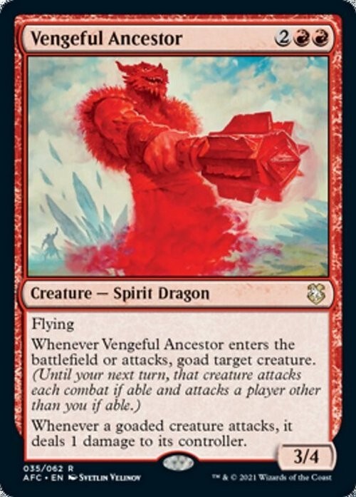 Vengeful Ancestor ~ Commander: Adventures in the Forgotten Realms [ NM ] [ MTG ]
