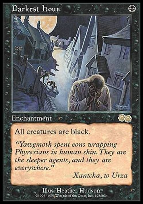 Darkest Hour ~ Urza's Saga [ Excellent ] [ Magic MTG ]