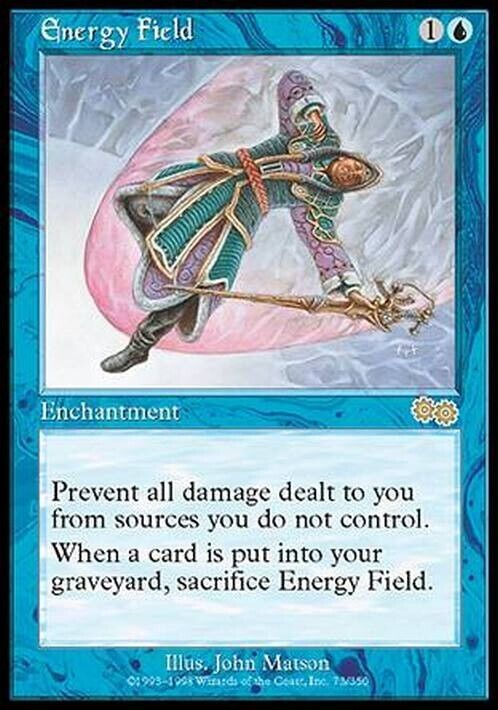 Energy Field ~ Urza's Saga [ Excellent ] [ Magic MTG ]