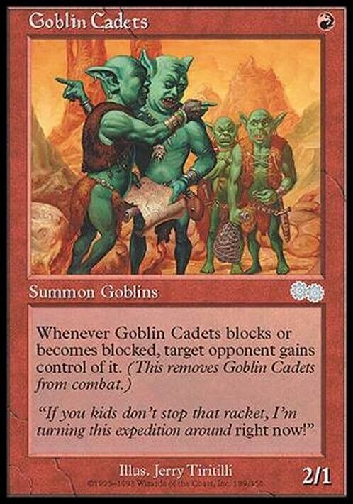 Goblin Cadets ~ Urza's Saga [ Excellent ] [ Magic MTG ]