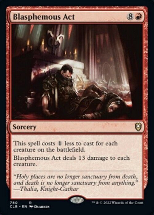 Blasphemous Act ~ Commander Legends 2: Baldur's Gate [ NM ] [ Magic MTG ]