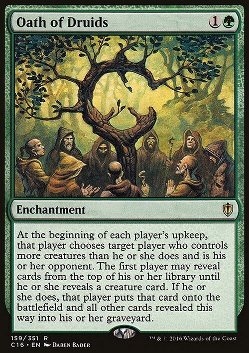 Oath of Druids ~ Commander 2016 [ Excellent ] [ Magic MTG ]