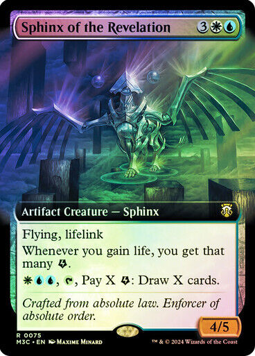 RIPPLE FOIL Sphinx of the Revelation ~ Commander: Modern Horizons 3 [ NM ]