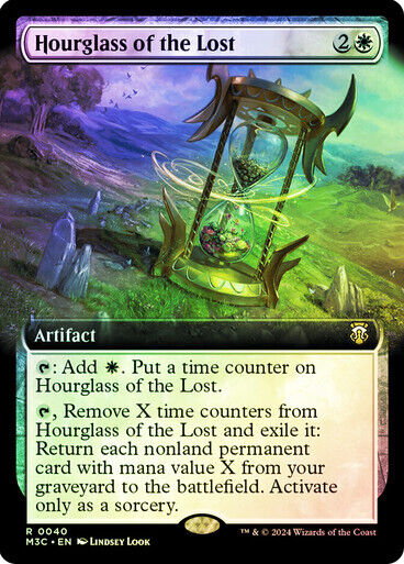 RIPPLE FOIL Hourglass of the Lost ~ Commander: Modern Horizons 3 [ NM ] [ MTG ]