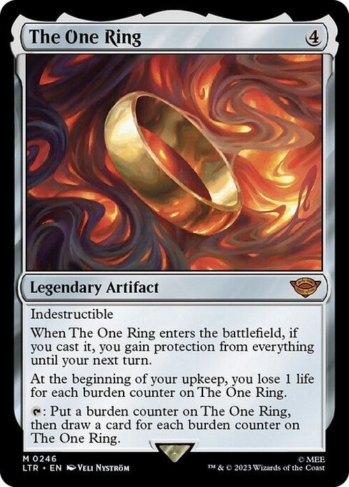 The One Ring ~ The Lord of the Rings [ MINT ] [ Magic MTG ]