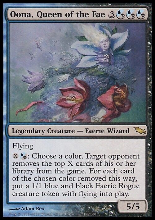 Oona, Queen of the Fae ~ Shadowmoor [ Excellent ] [ Magic MTG ]