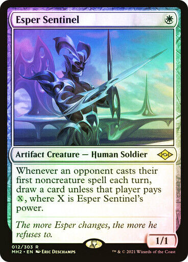 FOIL Esper Sentinel ~ Modern Horizons 2 [ NearMint ] [ Magic MTG ]