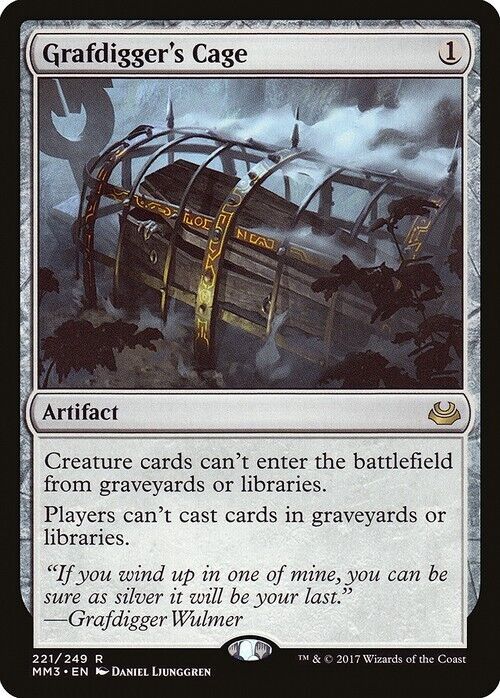 Grafdigger's Cage ~ Modern Masters 2017 [ Excellent ] [ Magic MTG ]