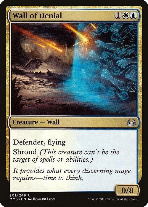 Wall of Denial ~ Modern Masters 2017 [ Excellent ] [ Magic MTG ]