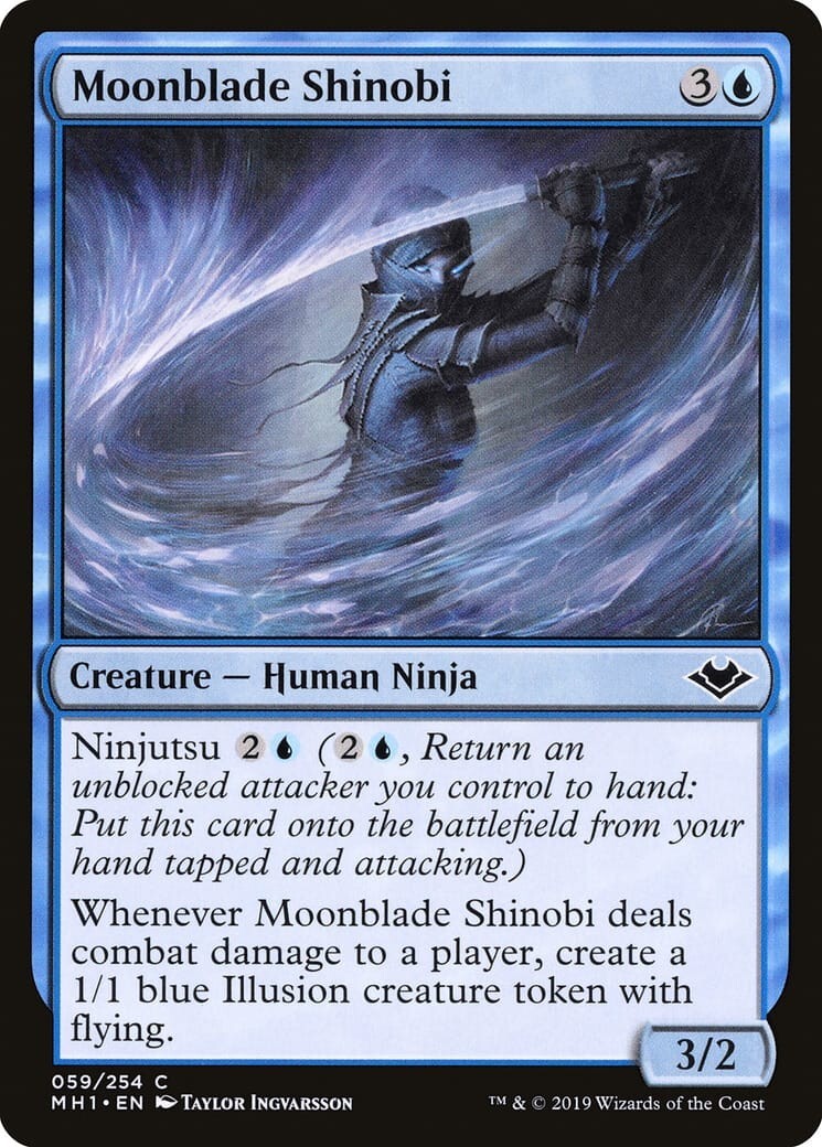 Moonblade Shinobi ~ Modern Horizons 1 [ Excellent ] [ Magic MTG ] - London Magic Traders Ltd