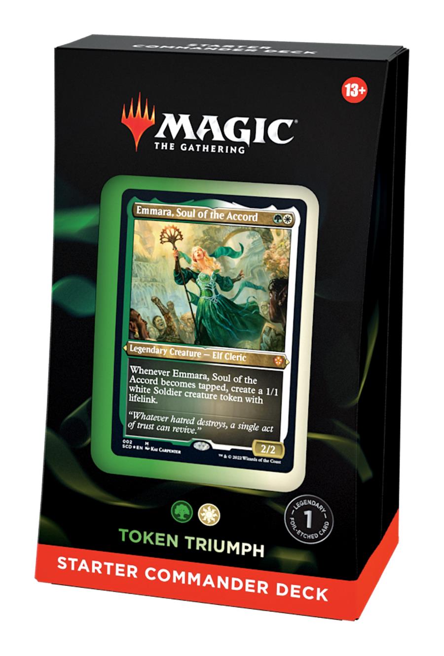 Token Triumph Deck ~ Starter Commander ~ Magic the Gathering MTG Sealed